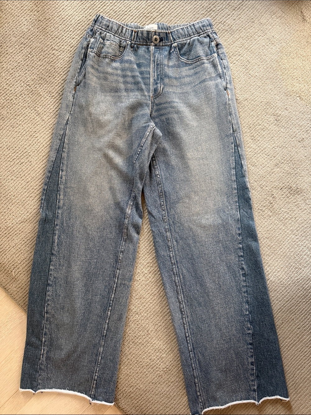 rag & bone  Blue Relaxed sweatpants material Jeans